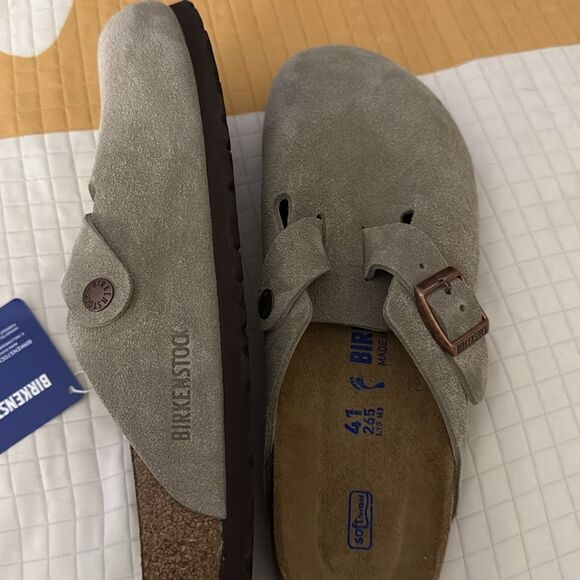 - Womens Birkenstock Boston Clog as 10 - Picture 3 of 4